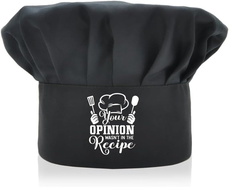 ZBBFSCSB Funny Chef Hat, Adjustable Cooking Hat for Man, Christmas for Men Husband Grandpa Brother - Image 1